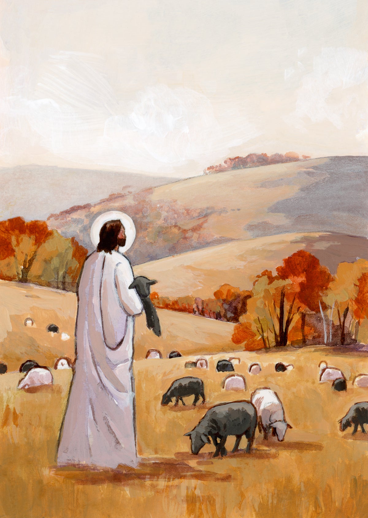 'Autumn With Him' Print