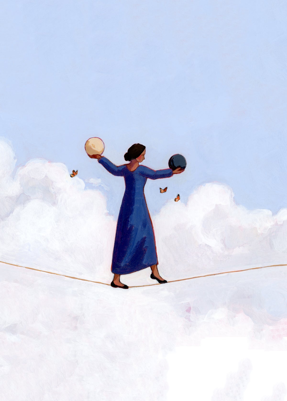 'Balancing Joy And Sorrow' Print