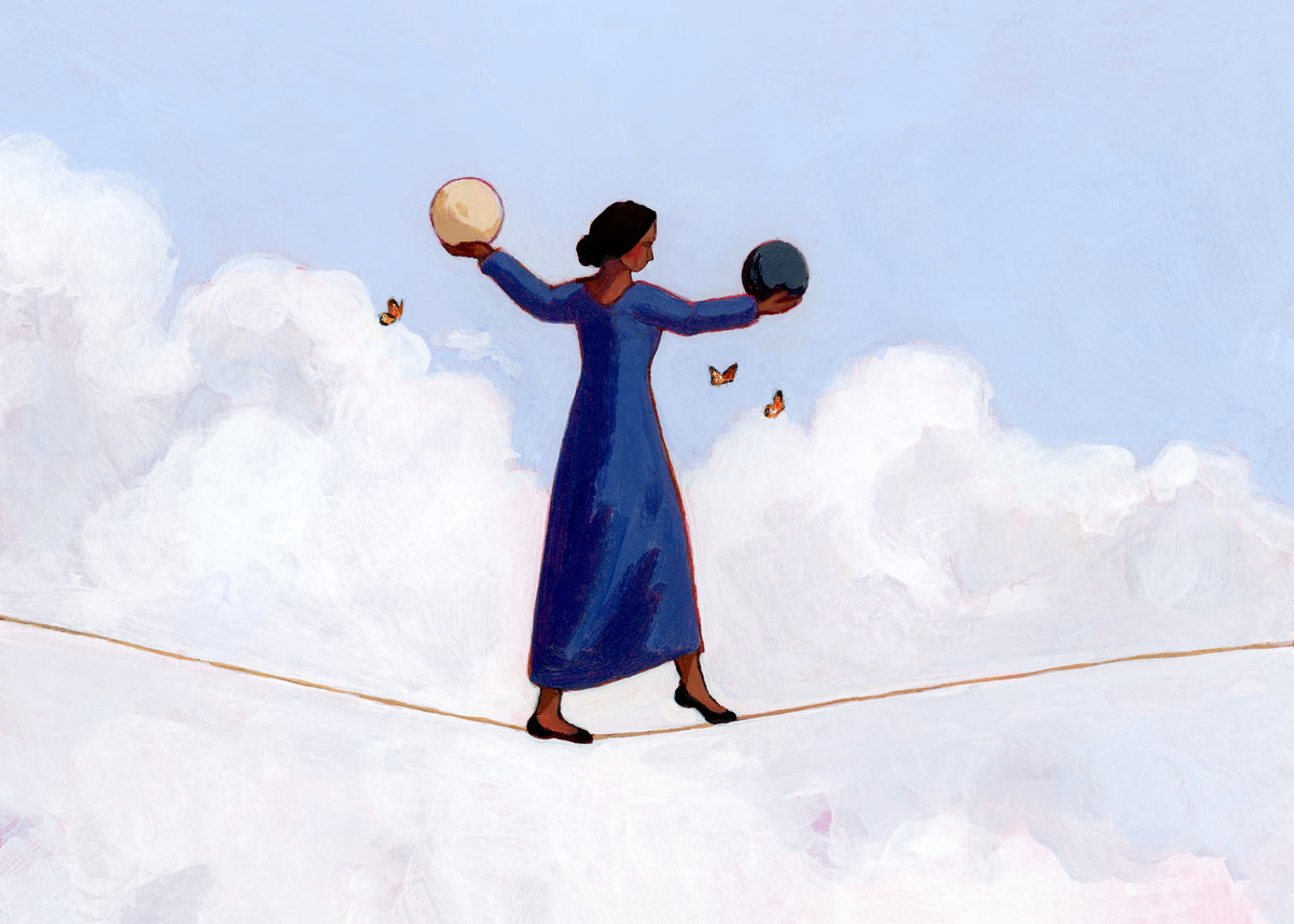 'Balancing Joy And Sorrow' Print