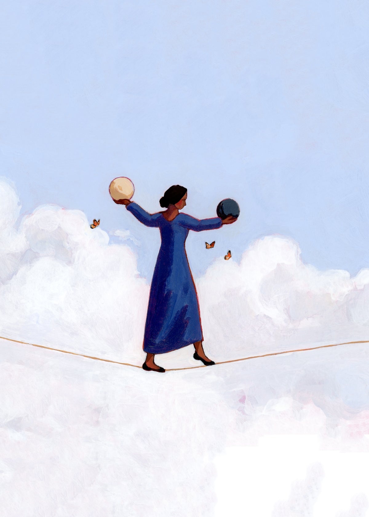 'Balancing Joy And Sorrow' Print