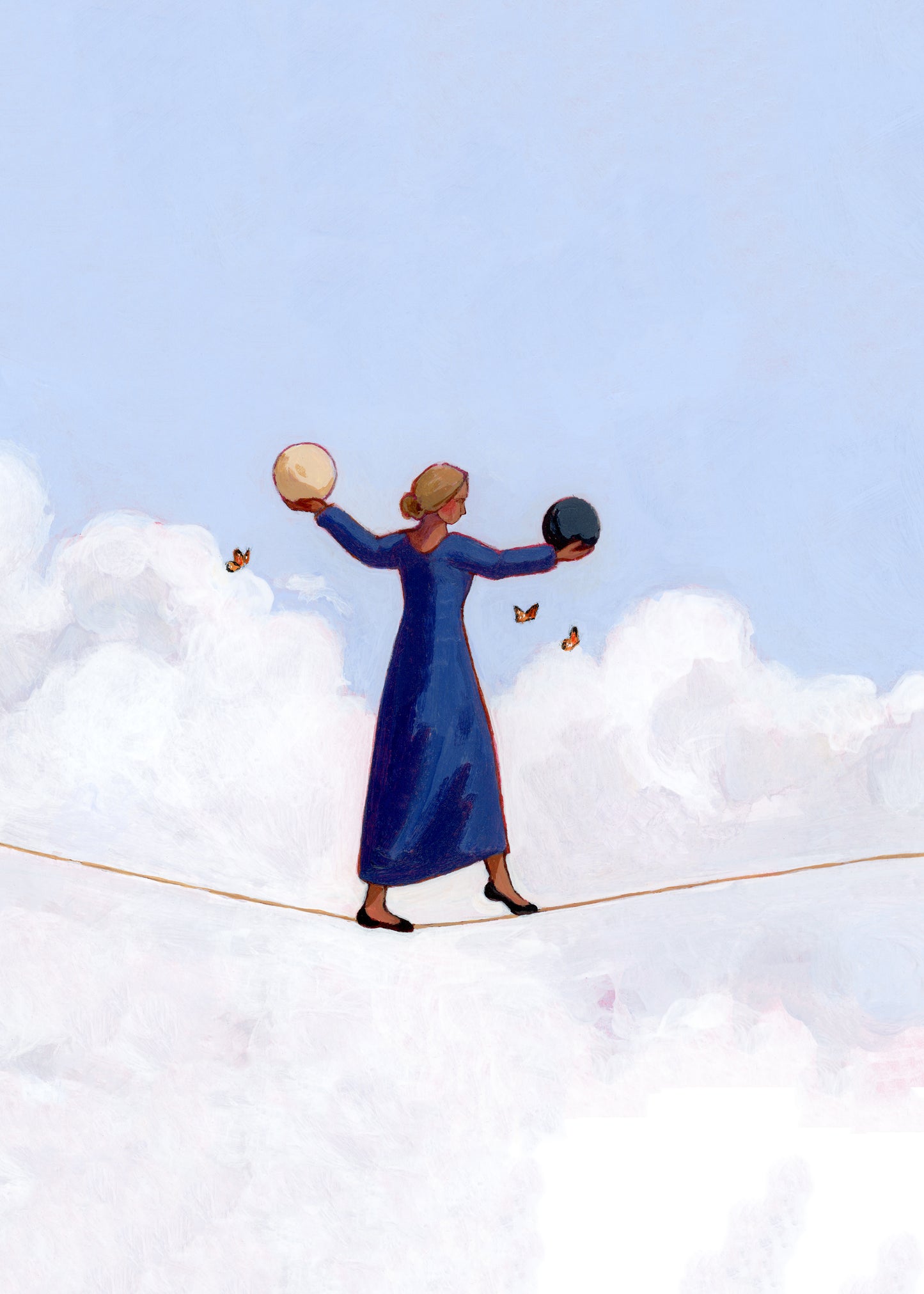 'Balancing Joy And Sorrow' Print
