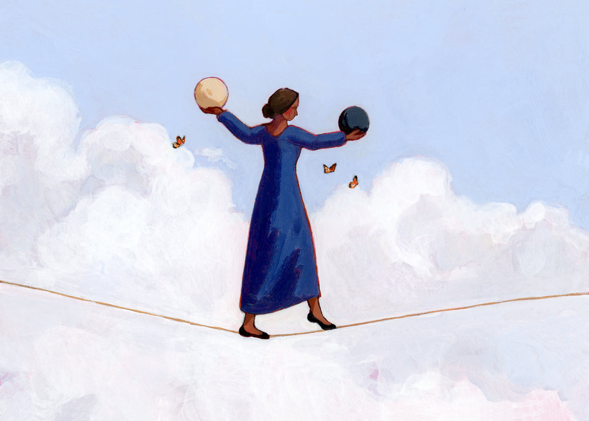 'Balancing Joy And Sorrow' Print
