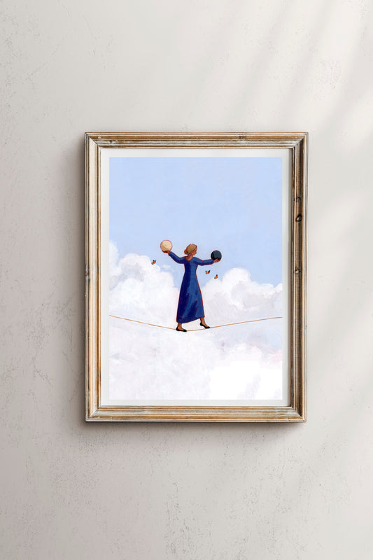 'Balancing Joy And Sorrow' Print