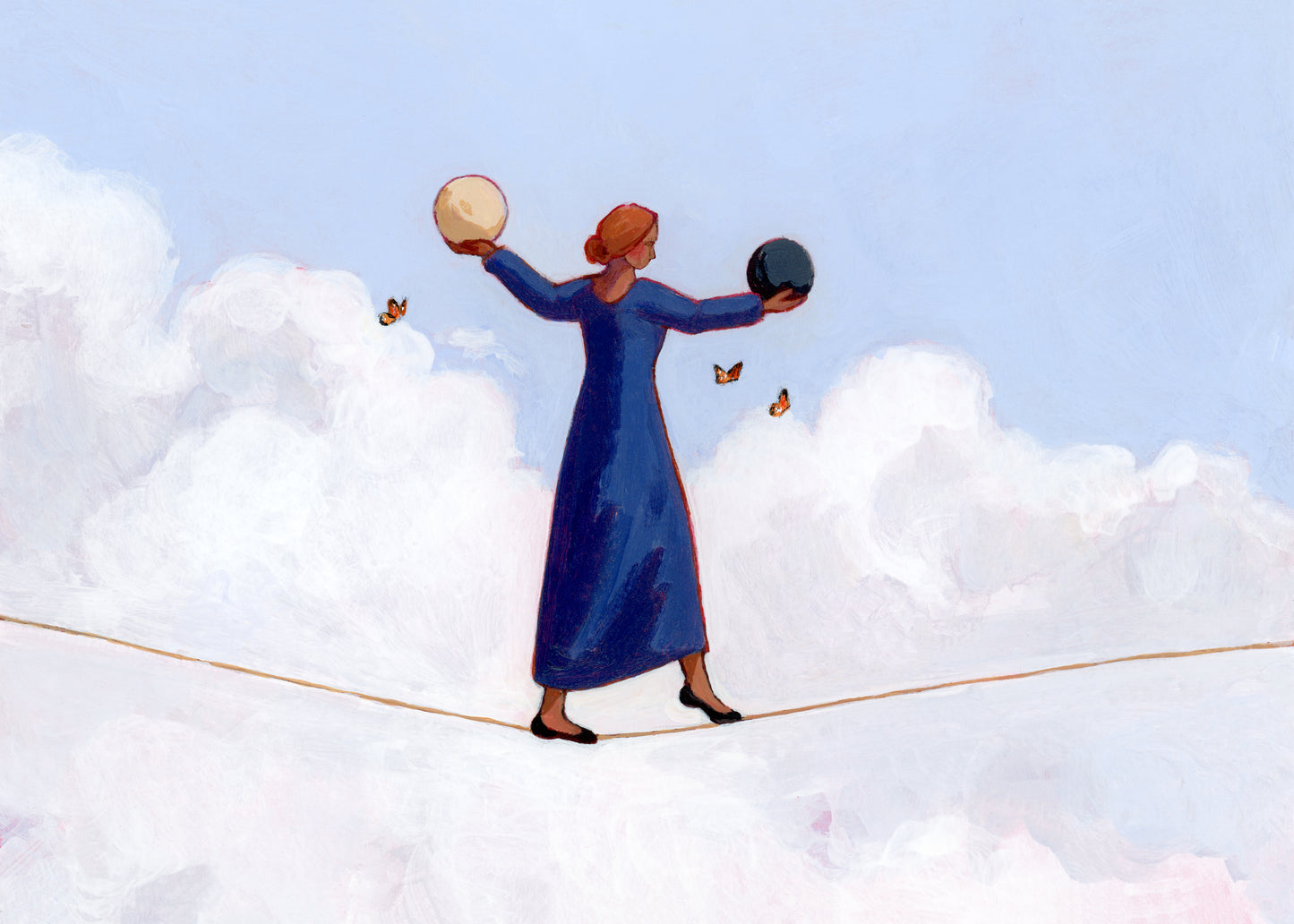 'Balancing Joy And Sorrow' Print