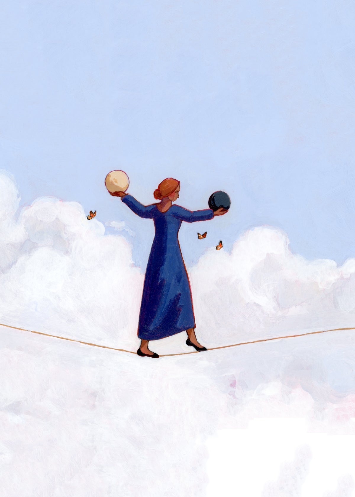 'Balancing Joy And Sorrow' Print