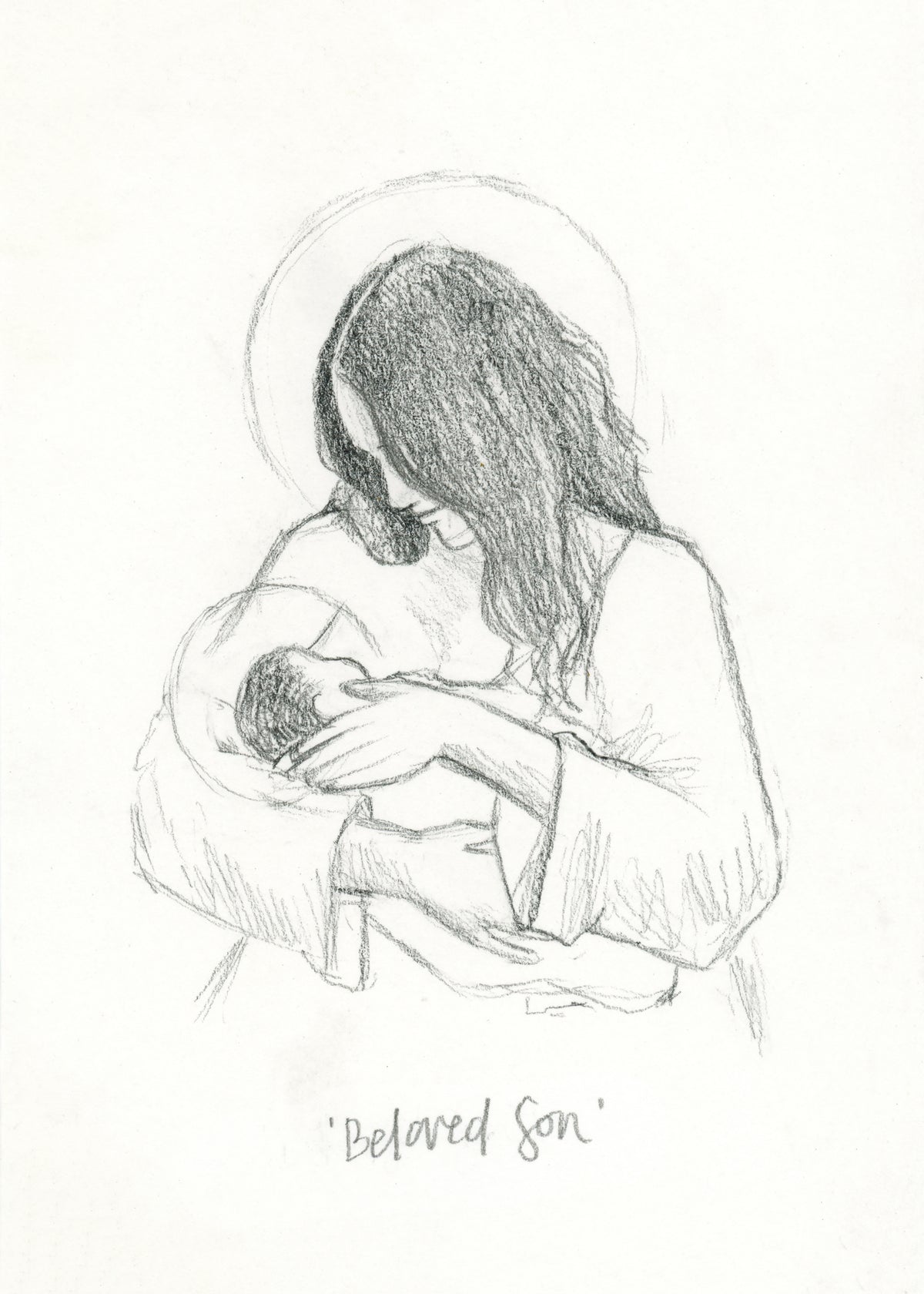 'Beloved Son' Sketch Print