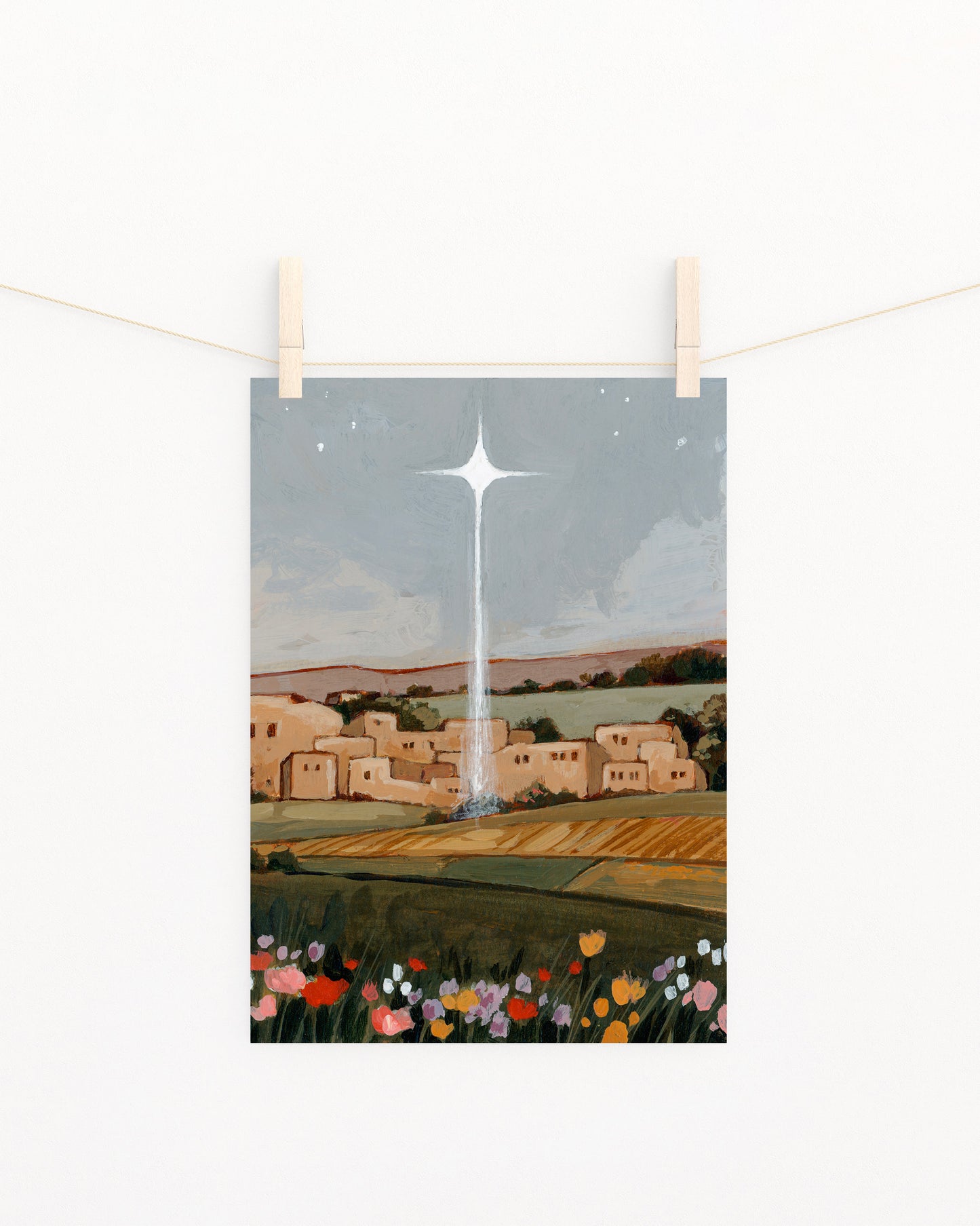 'O Little Town Of Bethlehem' Print