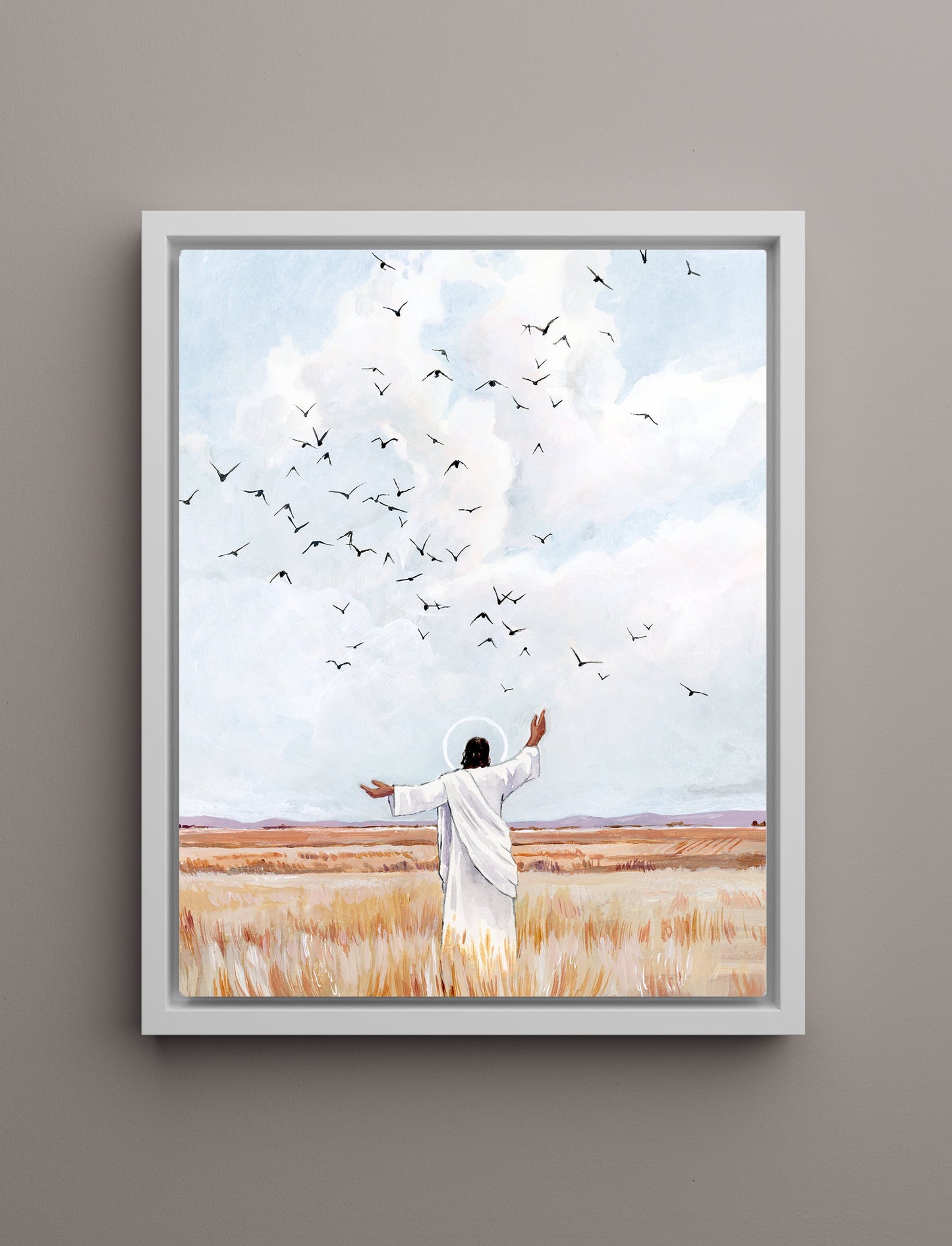 'Consider The Birds In The Sky' Canvas Print