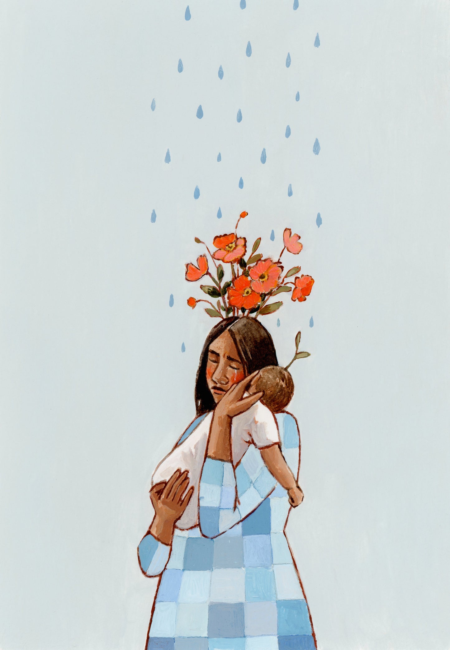 'The Rains Will Help Us Bloom' Print