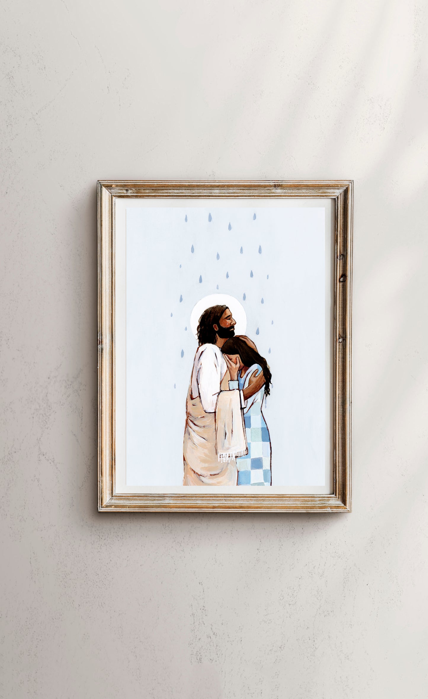 'When The Blues Came, And The Rains Fell, He Was There' Print