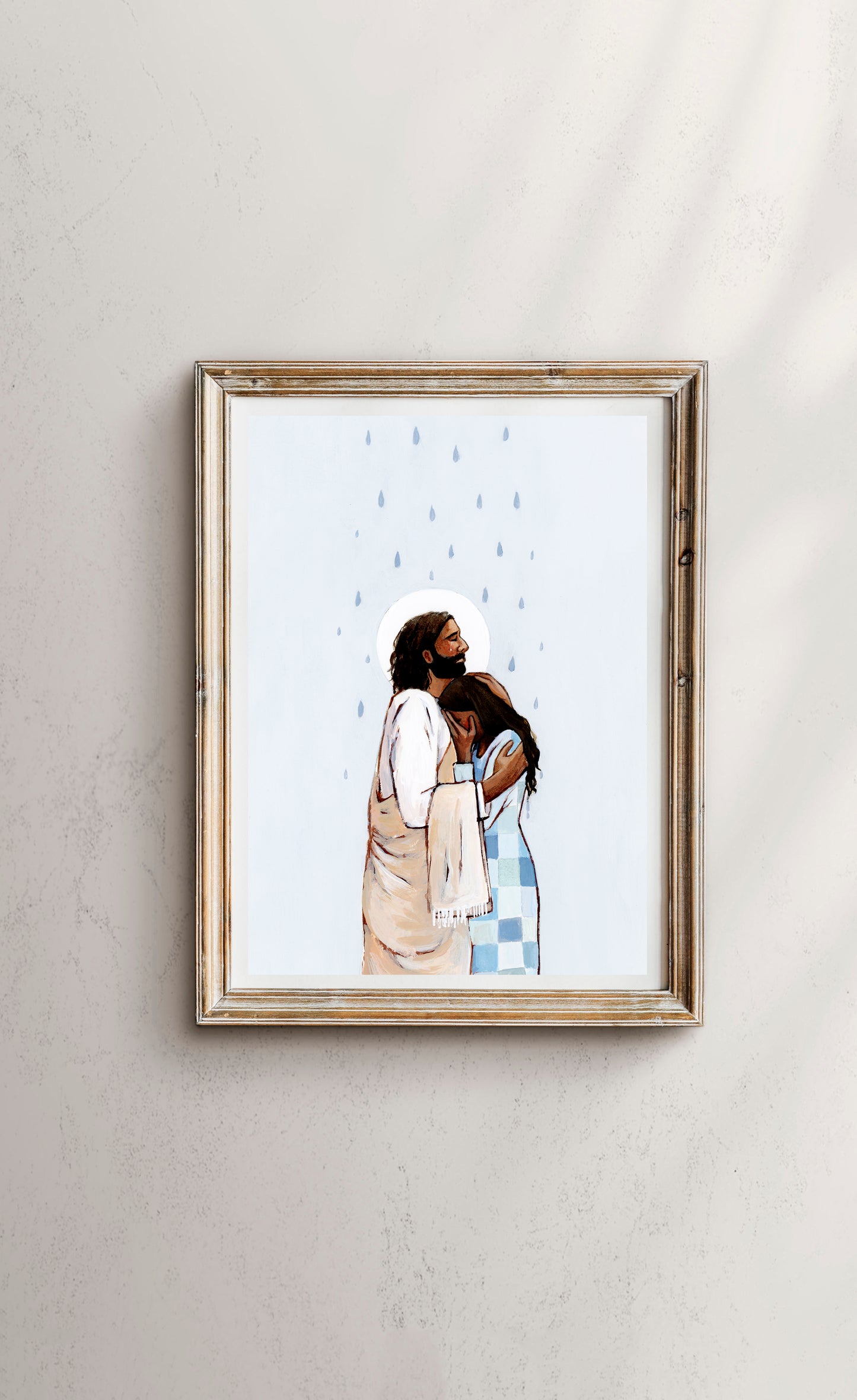 'When The Blues Came, And The Rains Fell, He Was There' Print