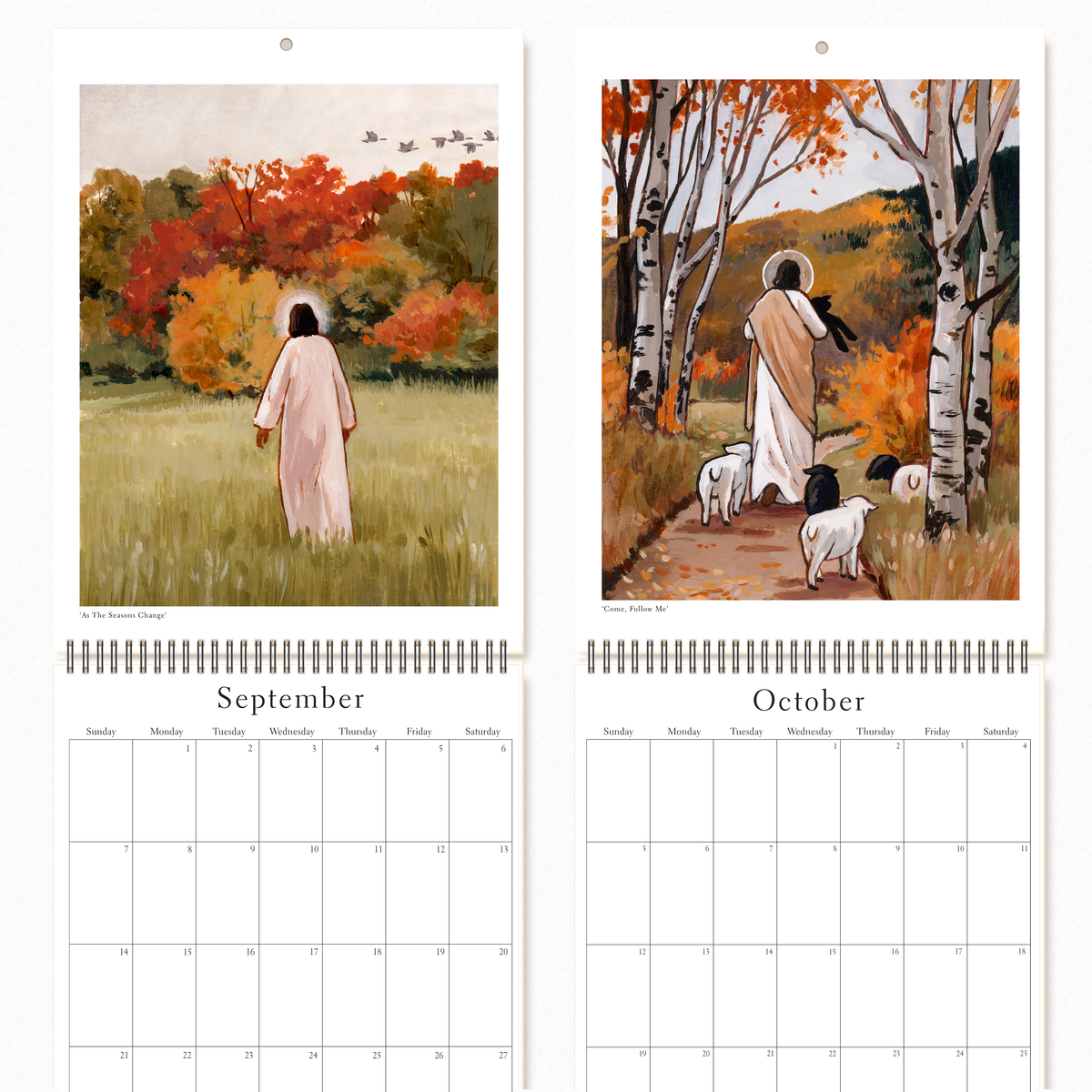 'Come Unto Christ' 2027 calendar *PREORDER*