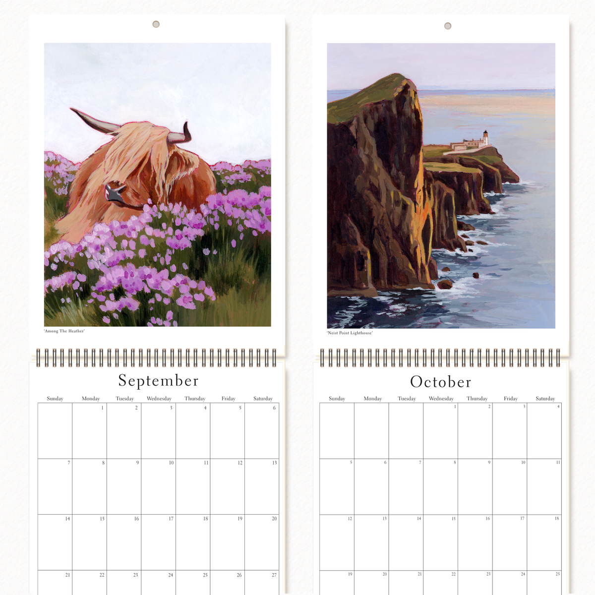 'Bonnie Scotland' 2027 calendar *PREORDER*