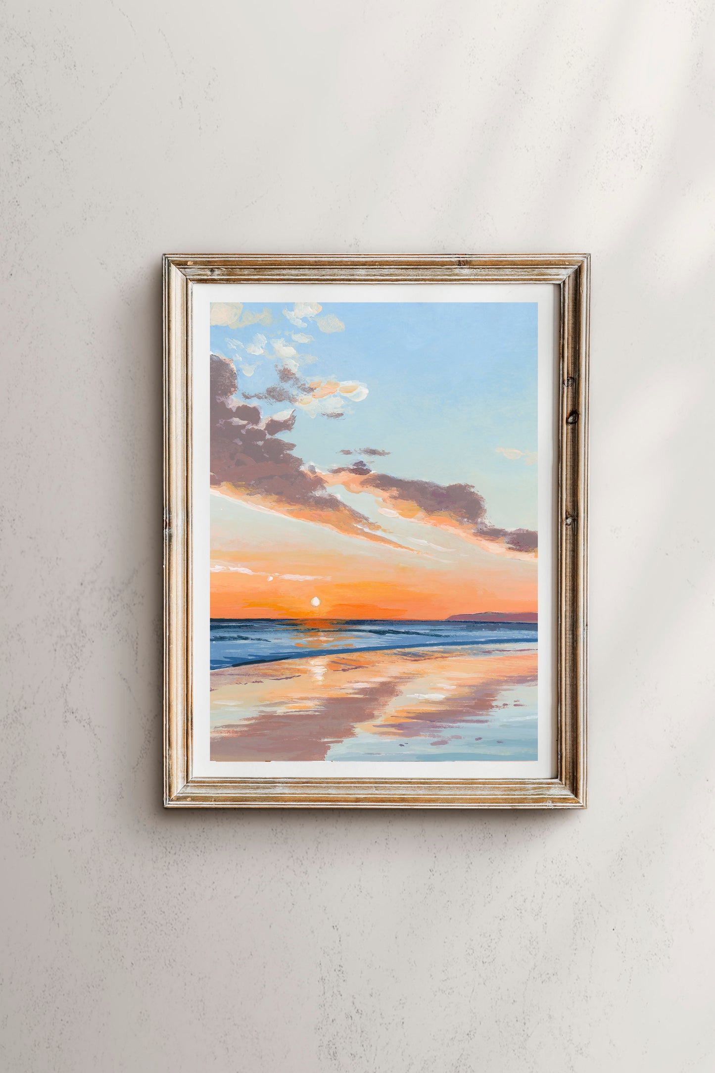 San Clemente Beach, California Print