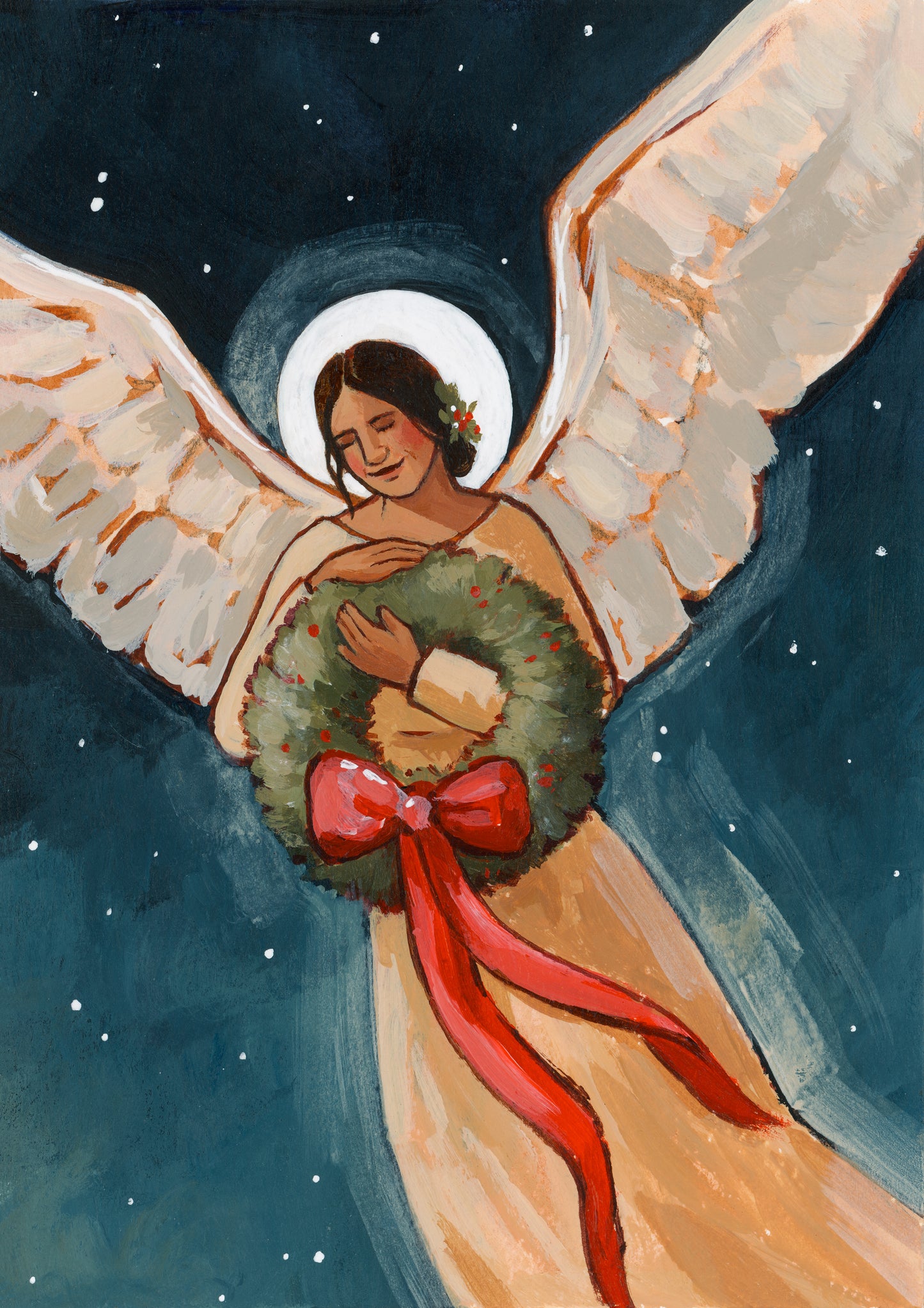 'The Angels Rejoiced' Print