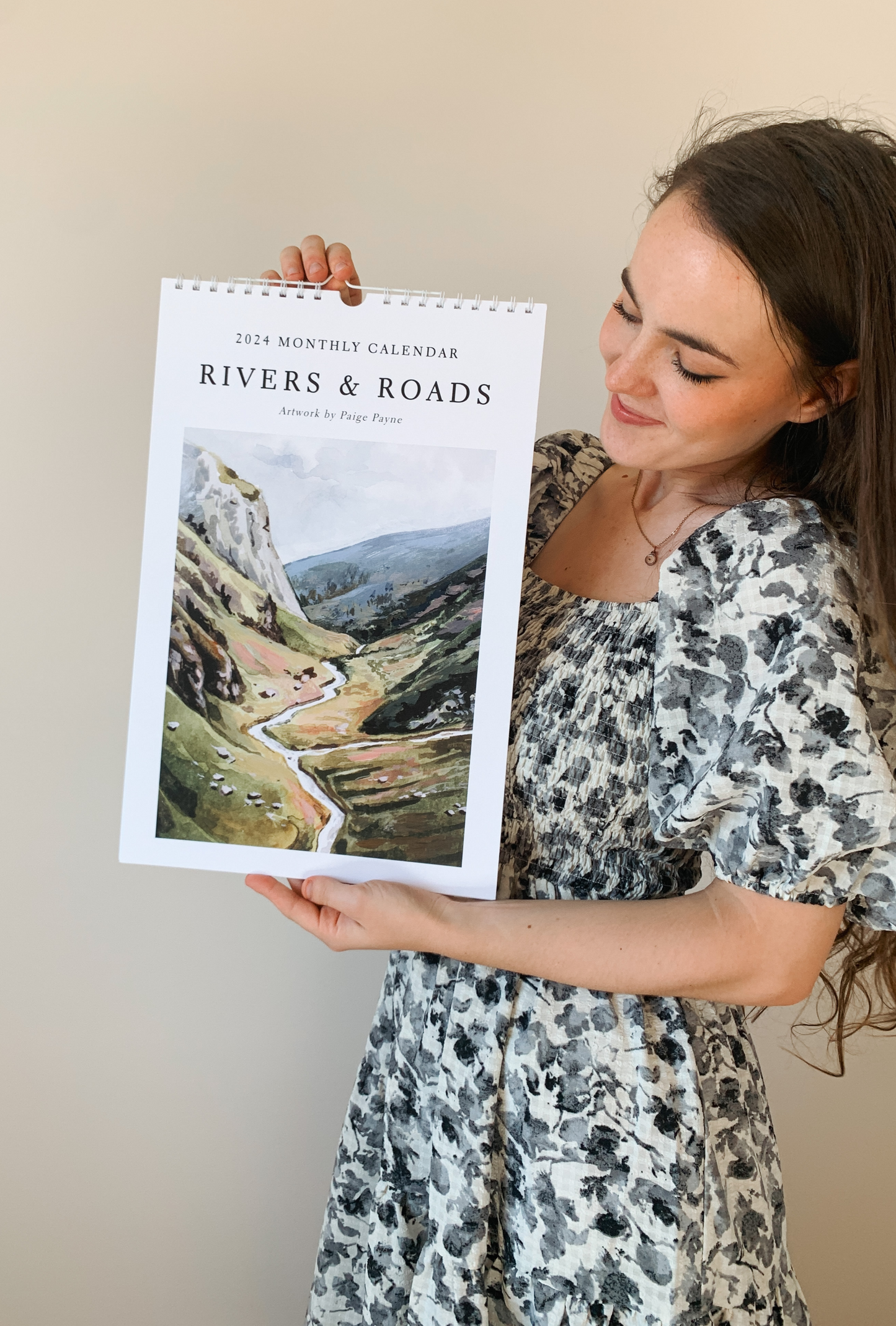 'Rivers And Roads' 2024 Art Calendar *PREORDER*