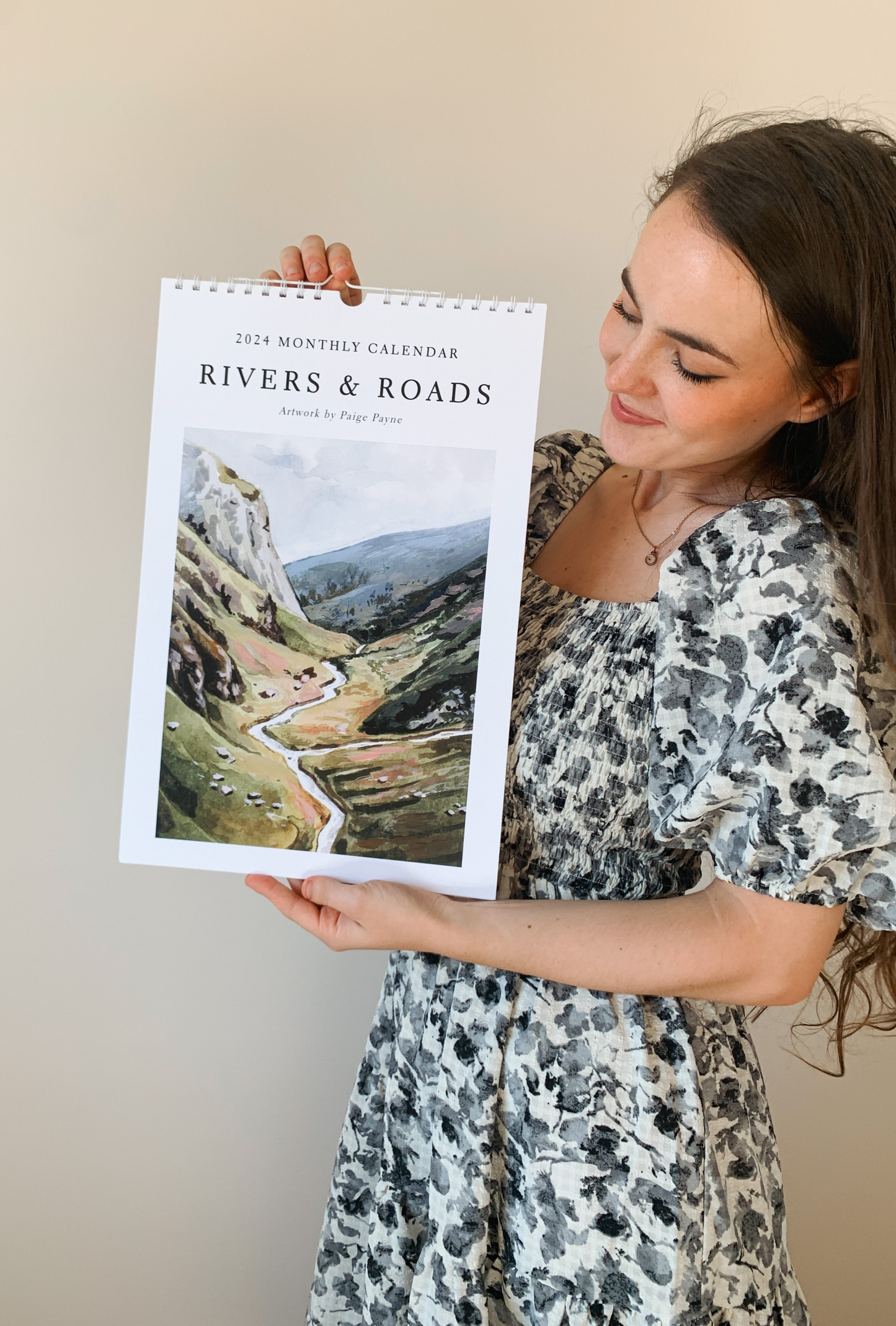 'Rivers And Roads' 2024 Art Calendar (LOW STOCK)