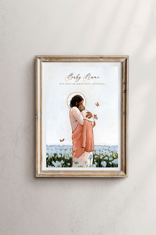 *Customizable* 'Among The Forget Me Nots' Print