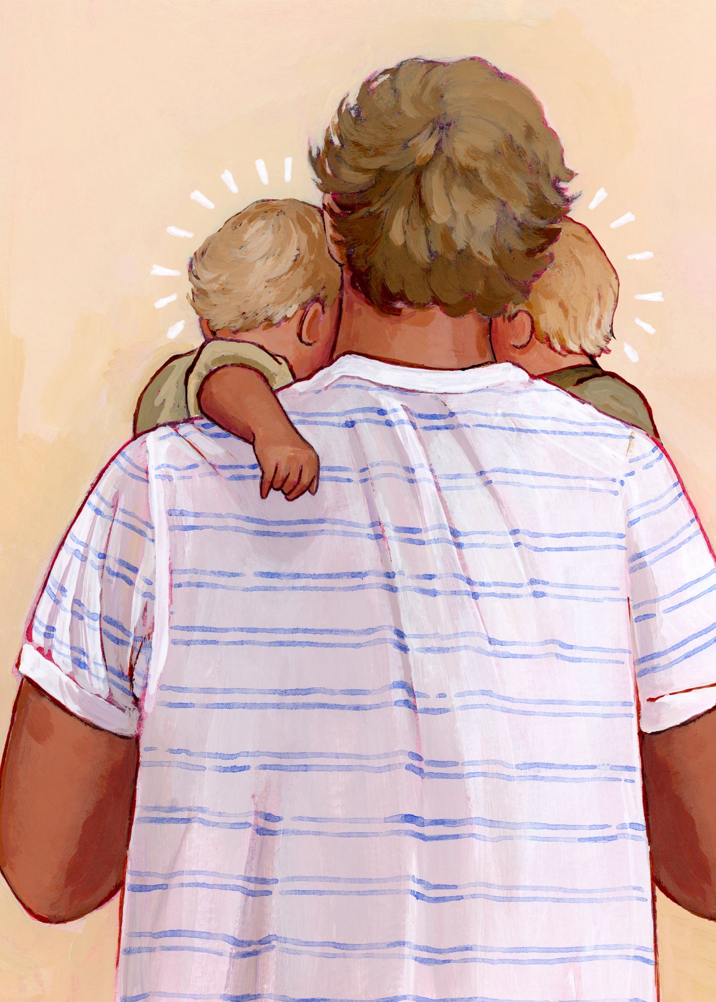 'My Baby You'll Be' Print (twin version)