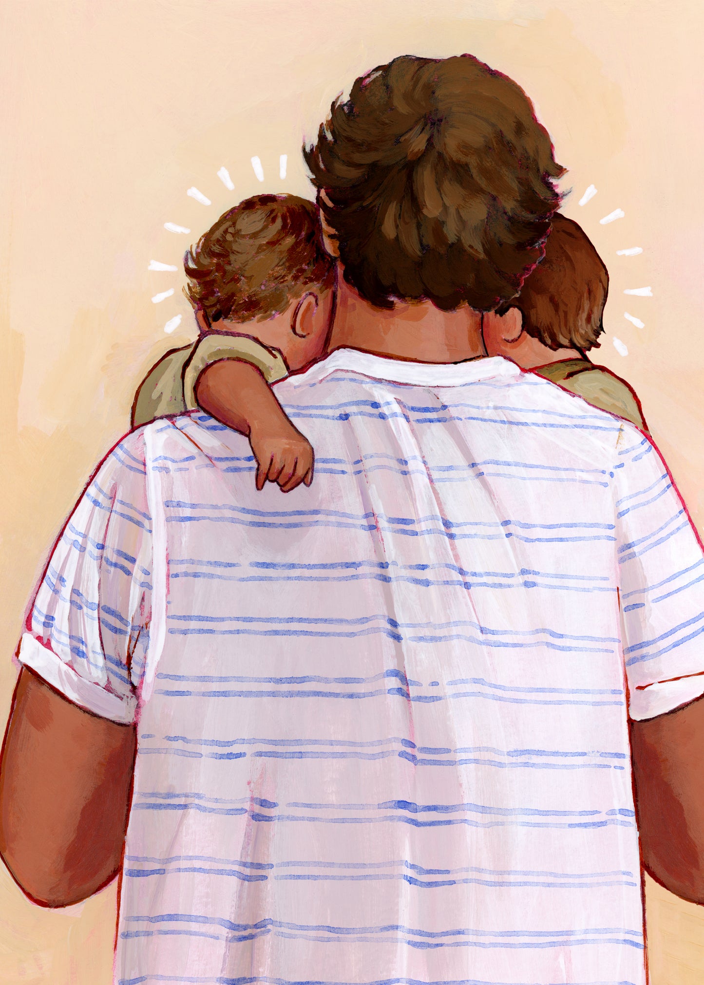 'My Baby You'll Be' Print (twin version)
