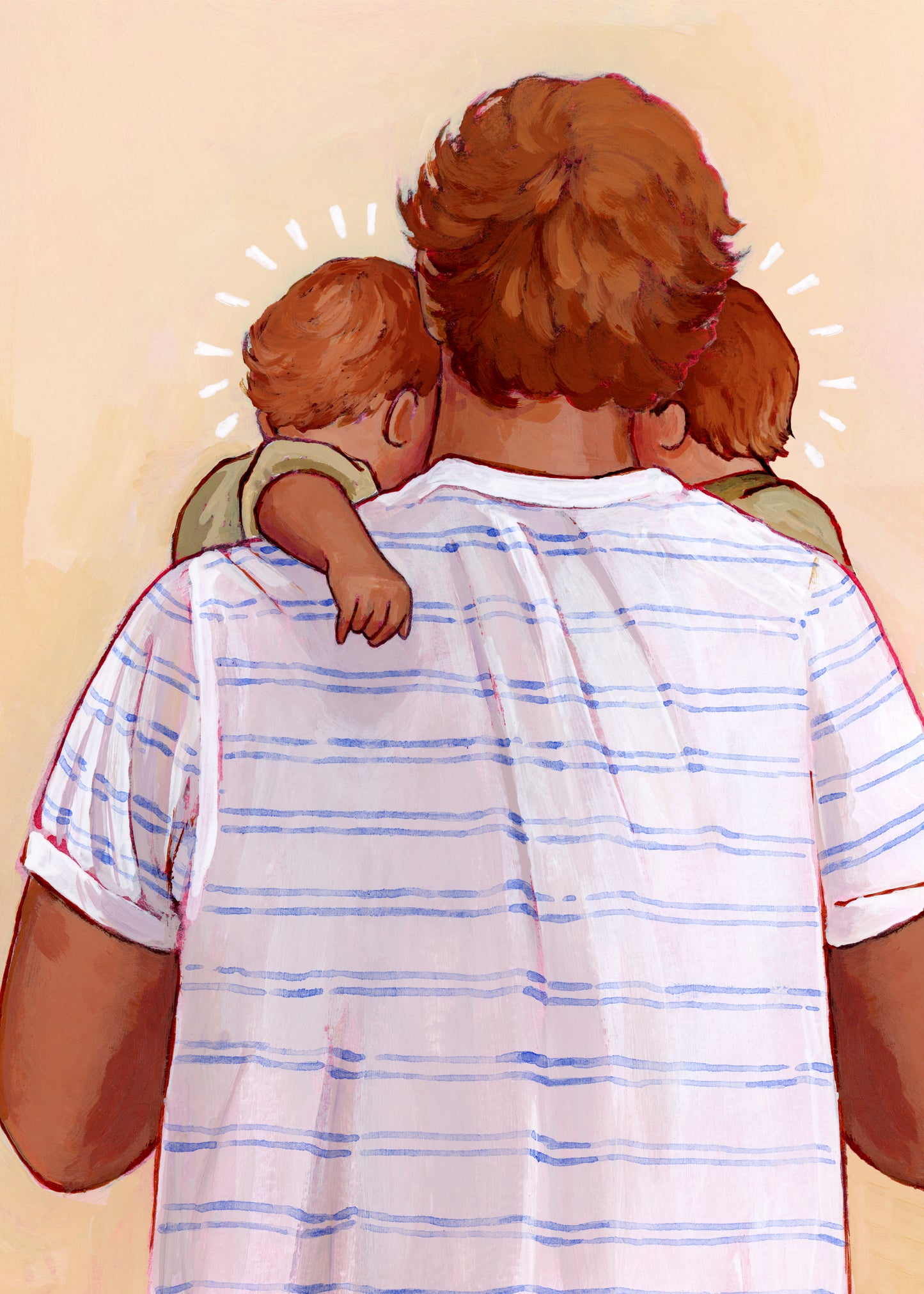 'My Baby You'll Be' Print (twin version)