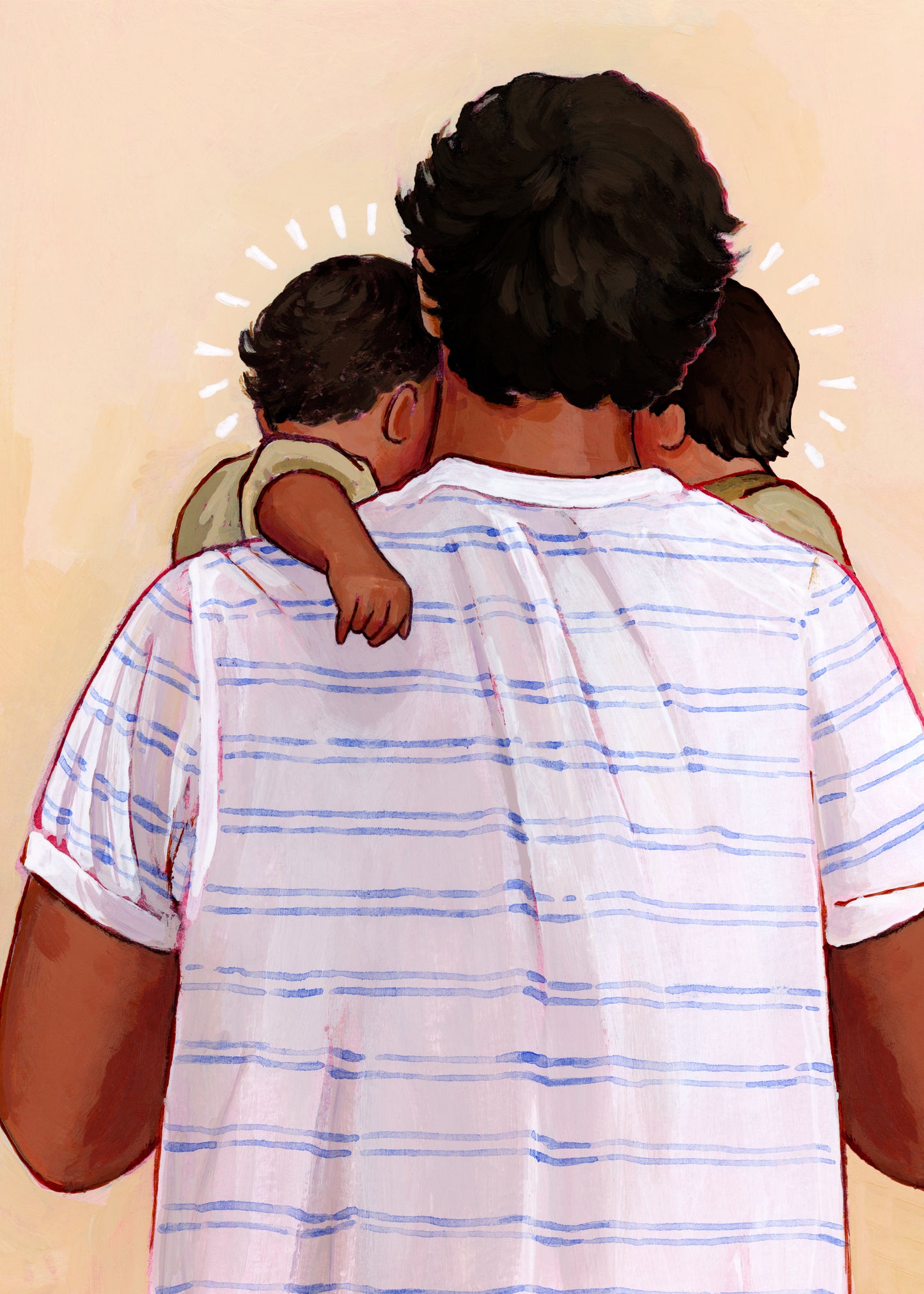 'My Baby You'll Be' Print (twin version)