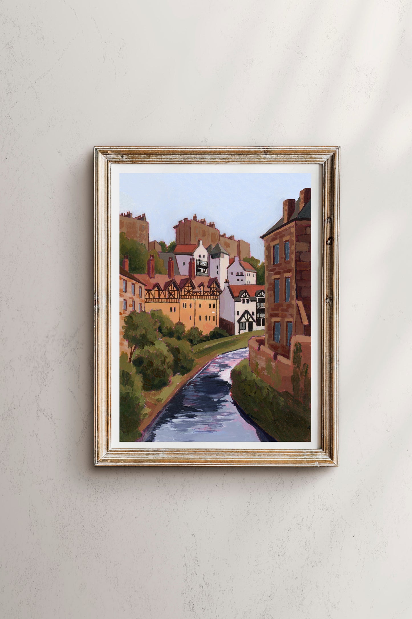 'Dean Village' Print
