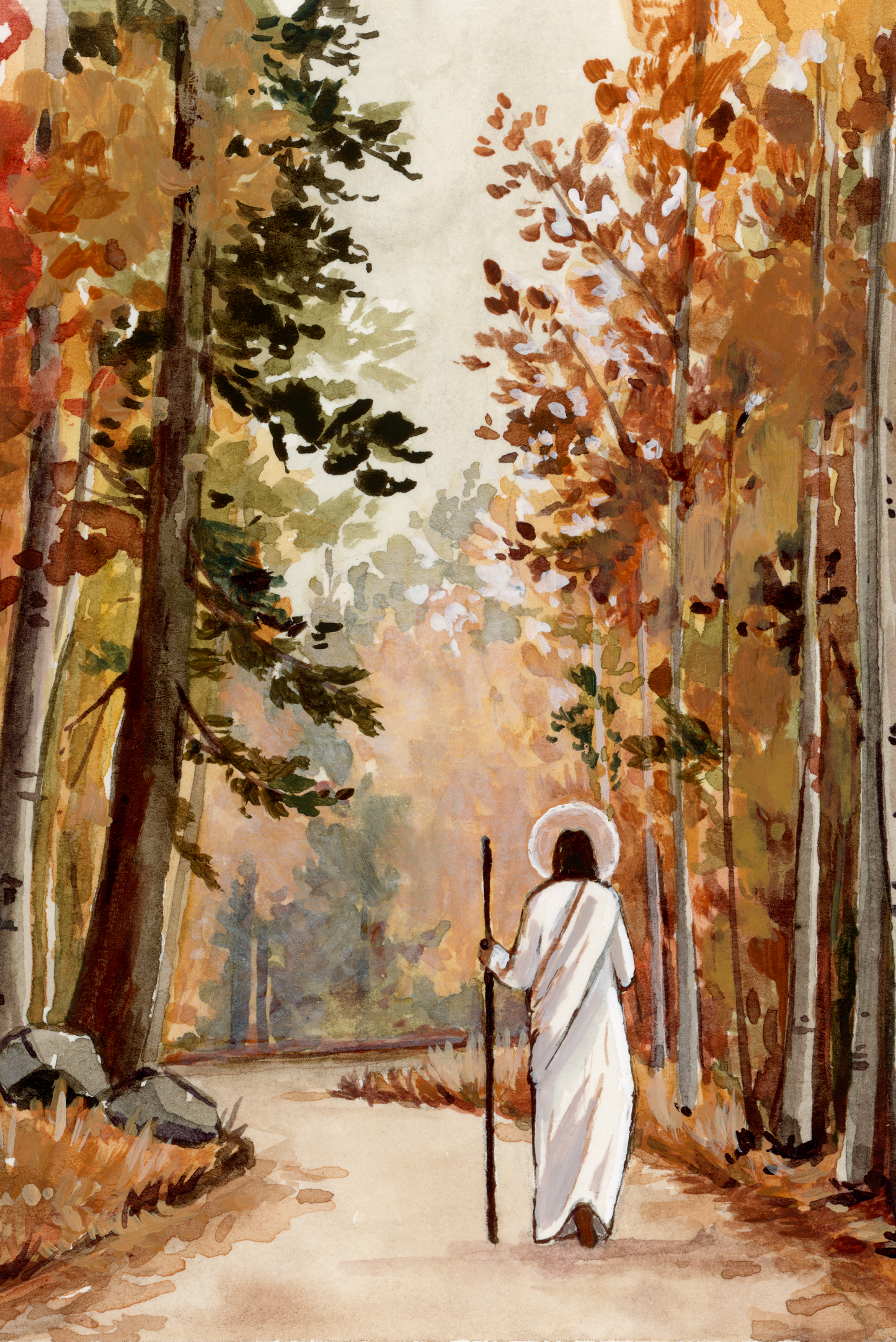 'He Is In Every Autumn' Print