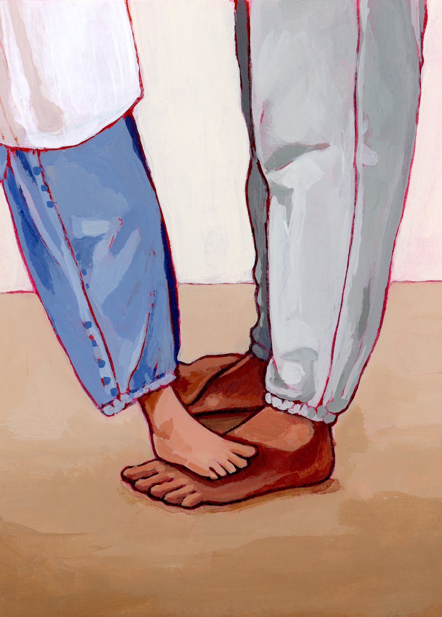 'In Your Footsteps' Print