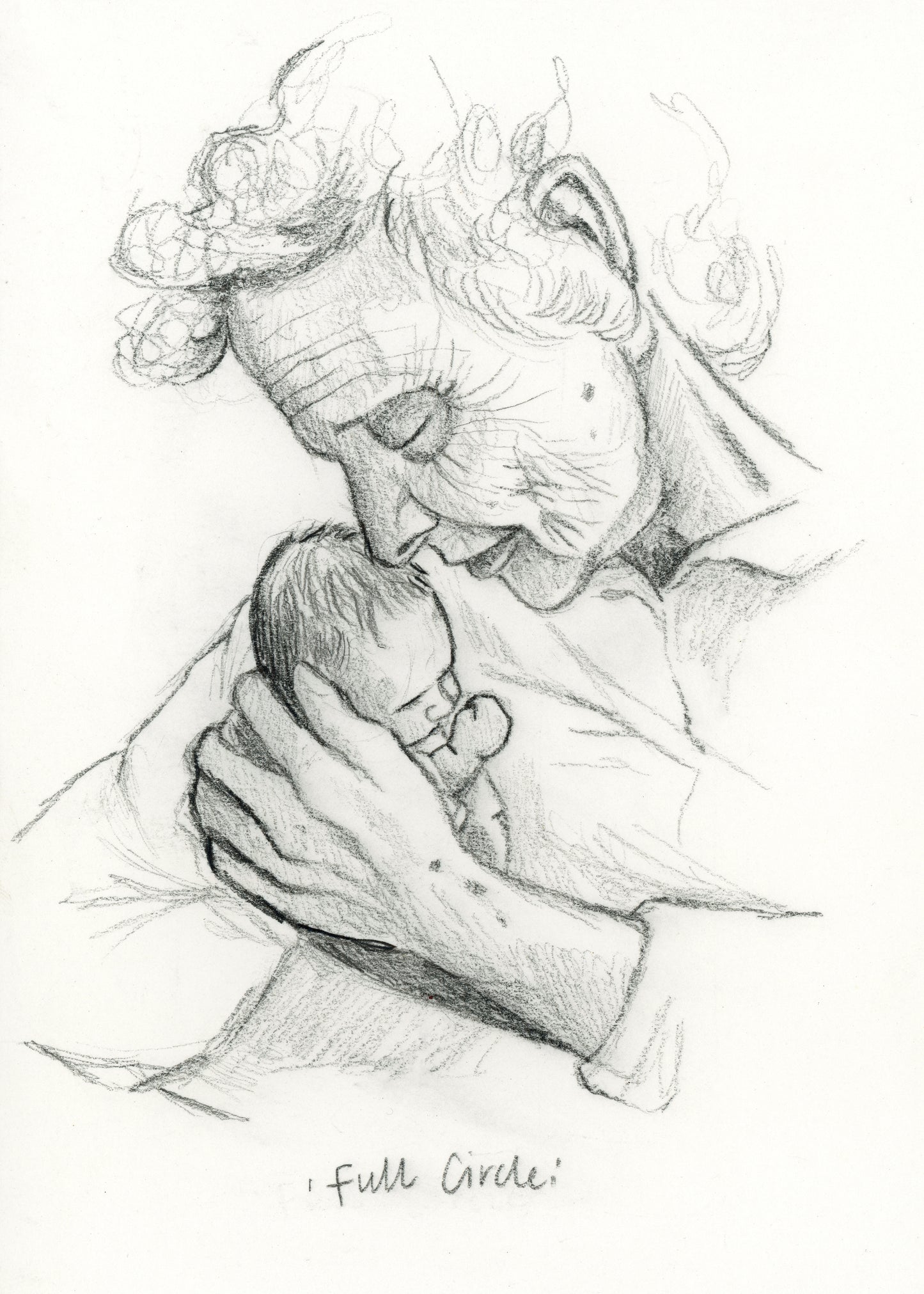 'Full Circle' Sketch Print