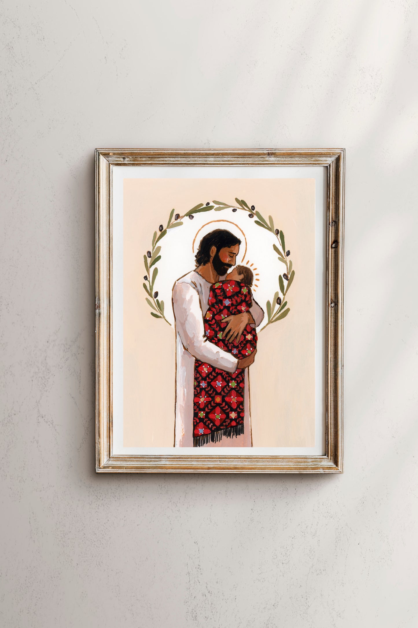 'Safe In The Arms Of Jesus' Print