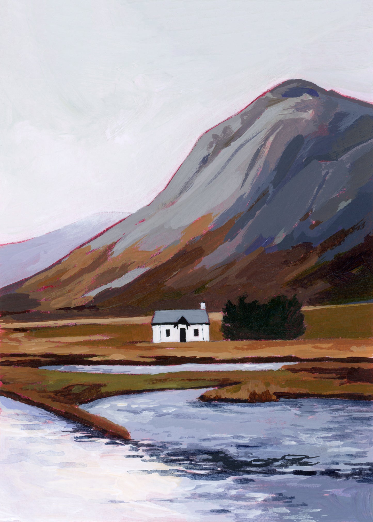 'Little House In The Glen' Print