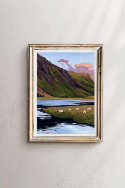 'Highland Pastures' Print