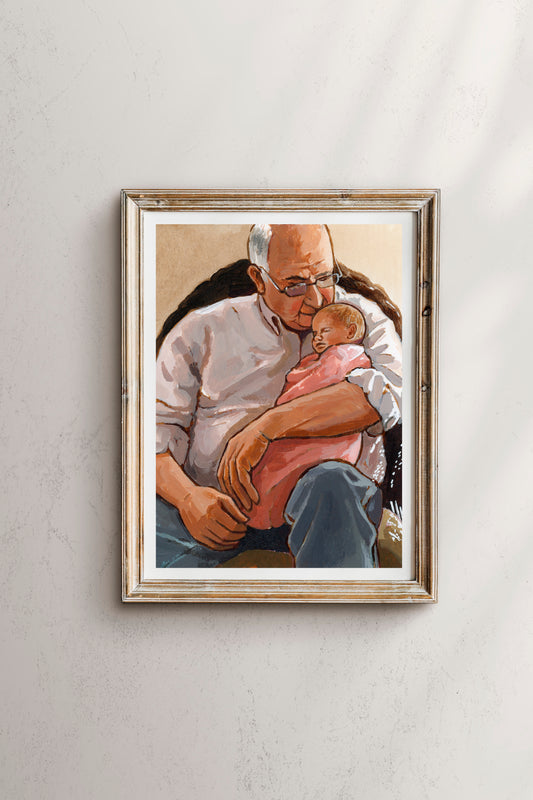 'Papa's Love' Print