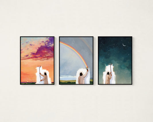 'He Who Paints' print bundle (3 prints)