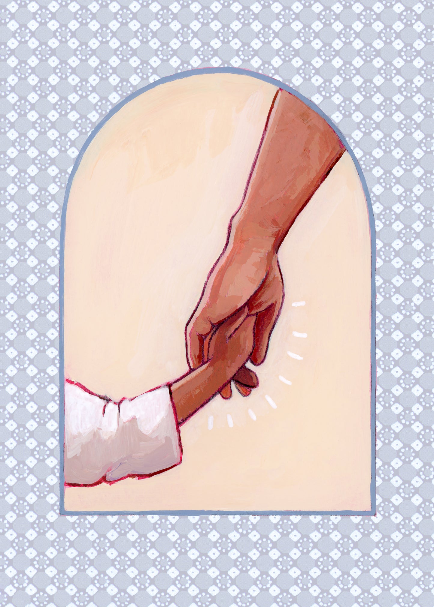 'Held' Print