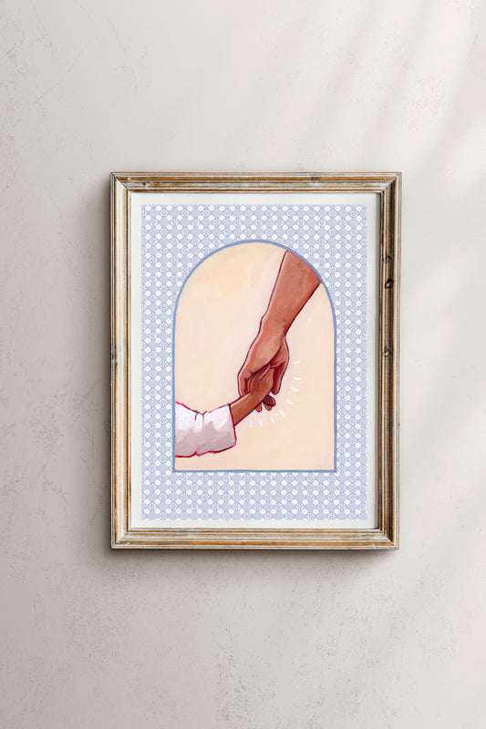 'Held' Print