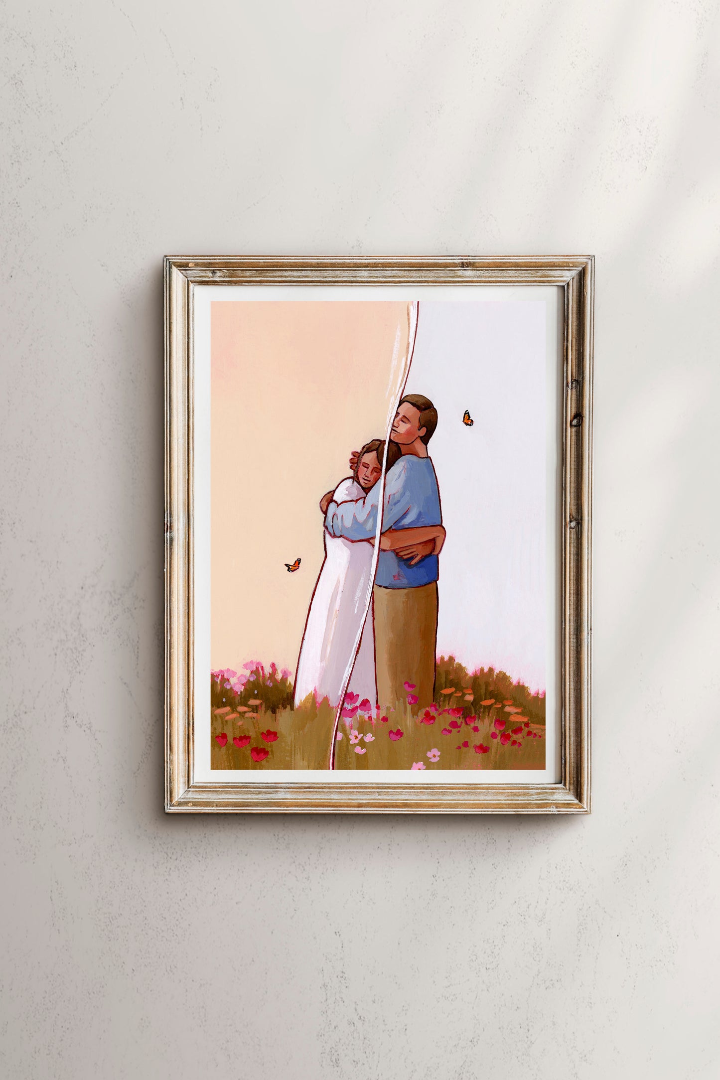 'I Still Hold You' Print (girl version)