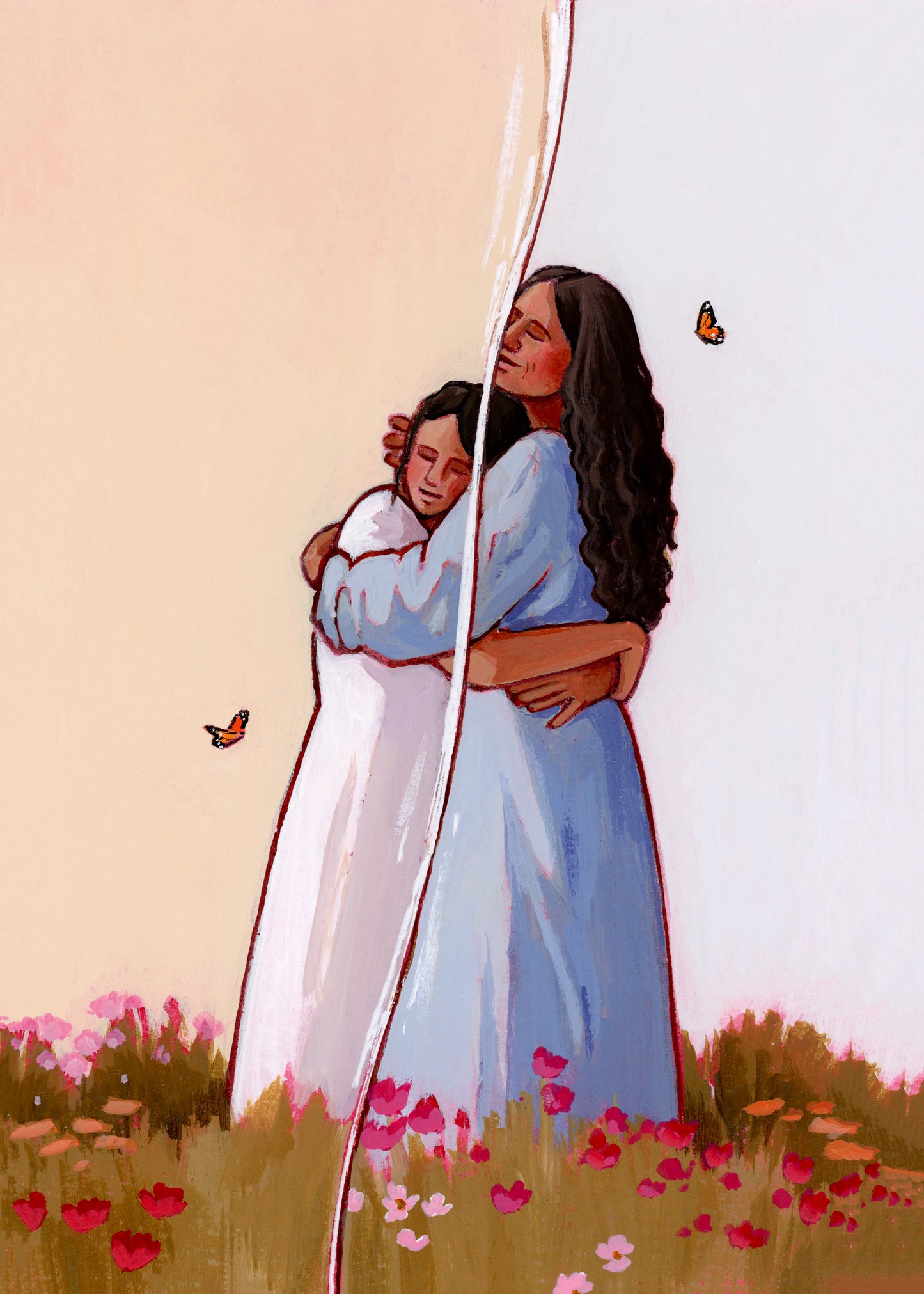 'I Still Hold You' Print (girl version)
