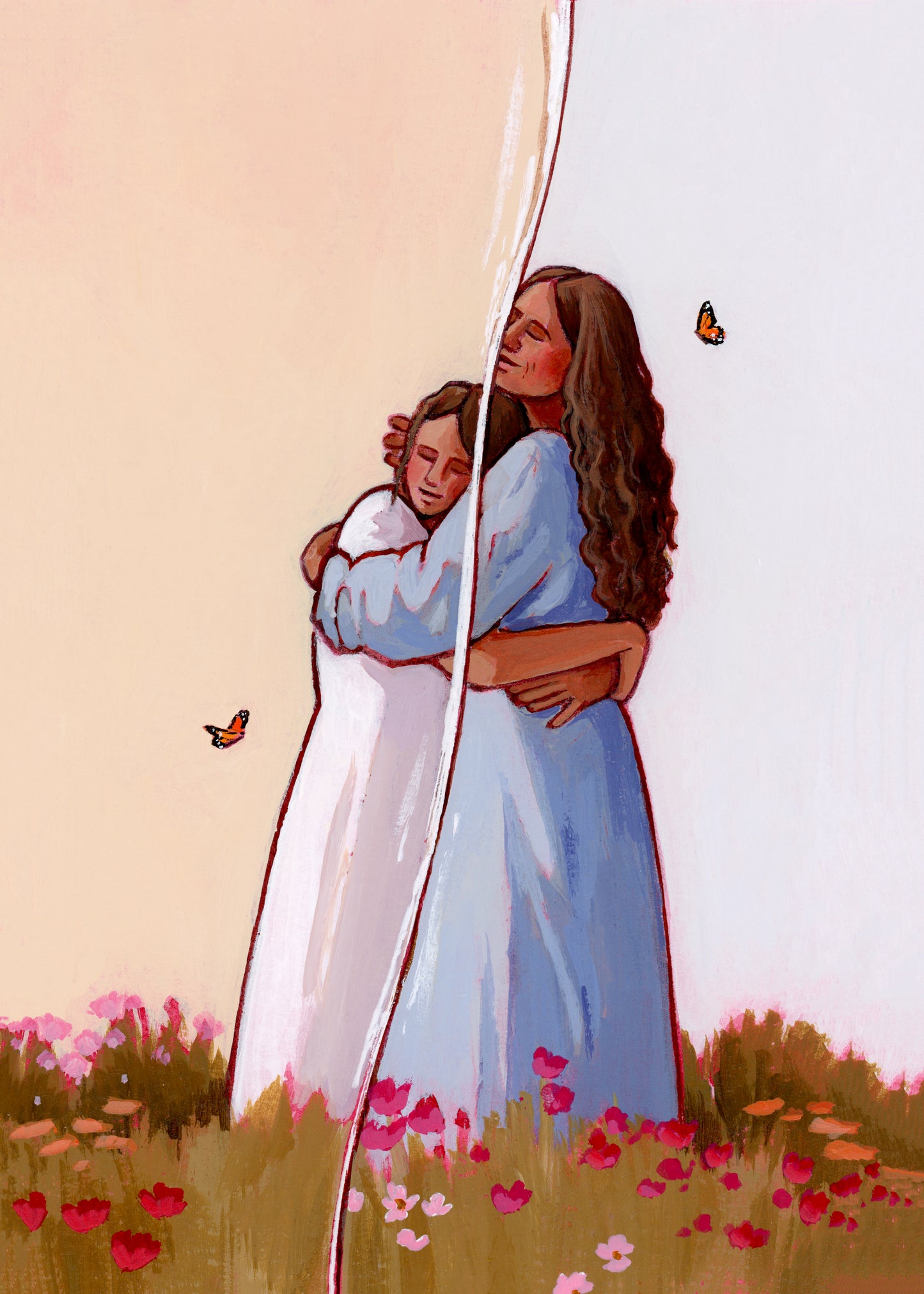 'I Still Hold You' Print (girl version)