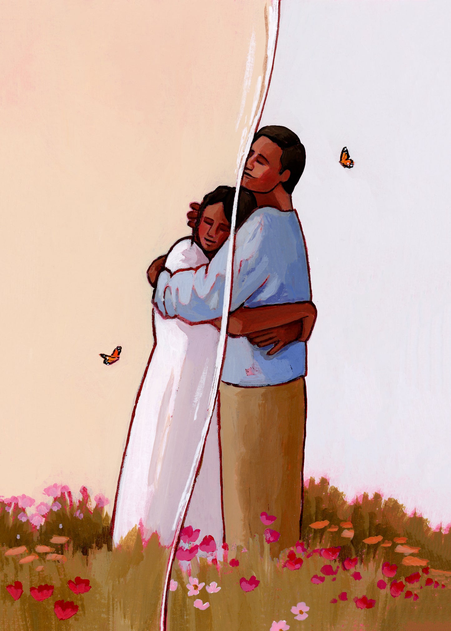 'I Still Hold You' Print (girl version)