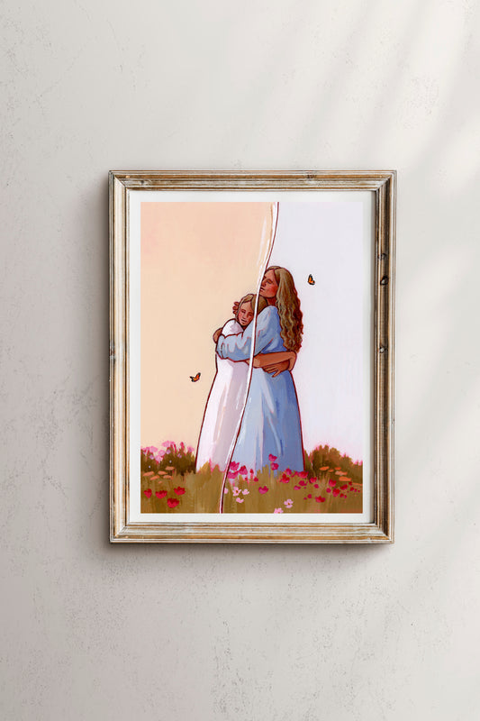 'I Still Hold You' Print (girl version)