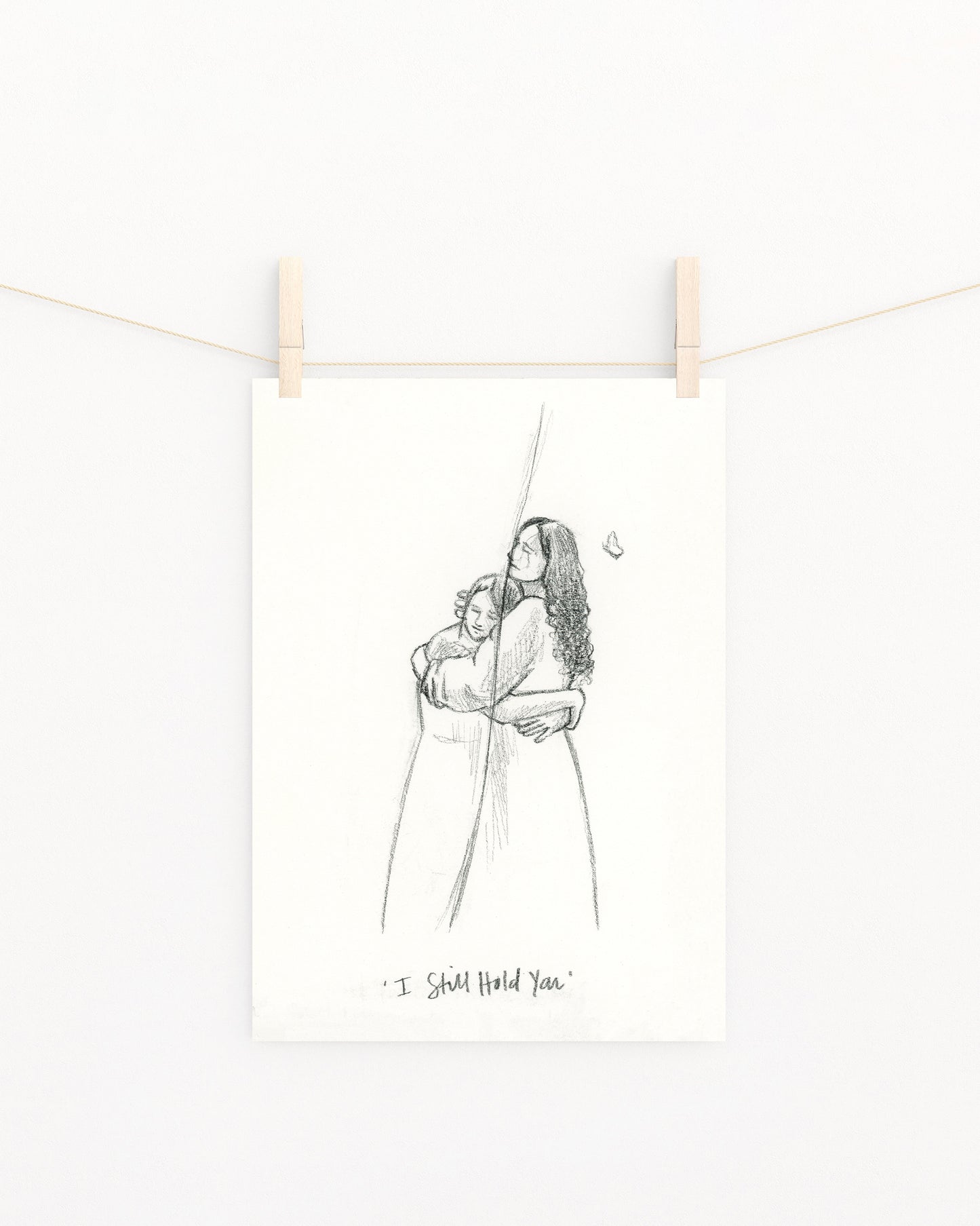 'I Still Hold You' Sketch Print
