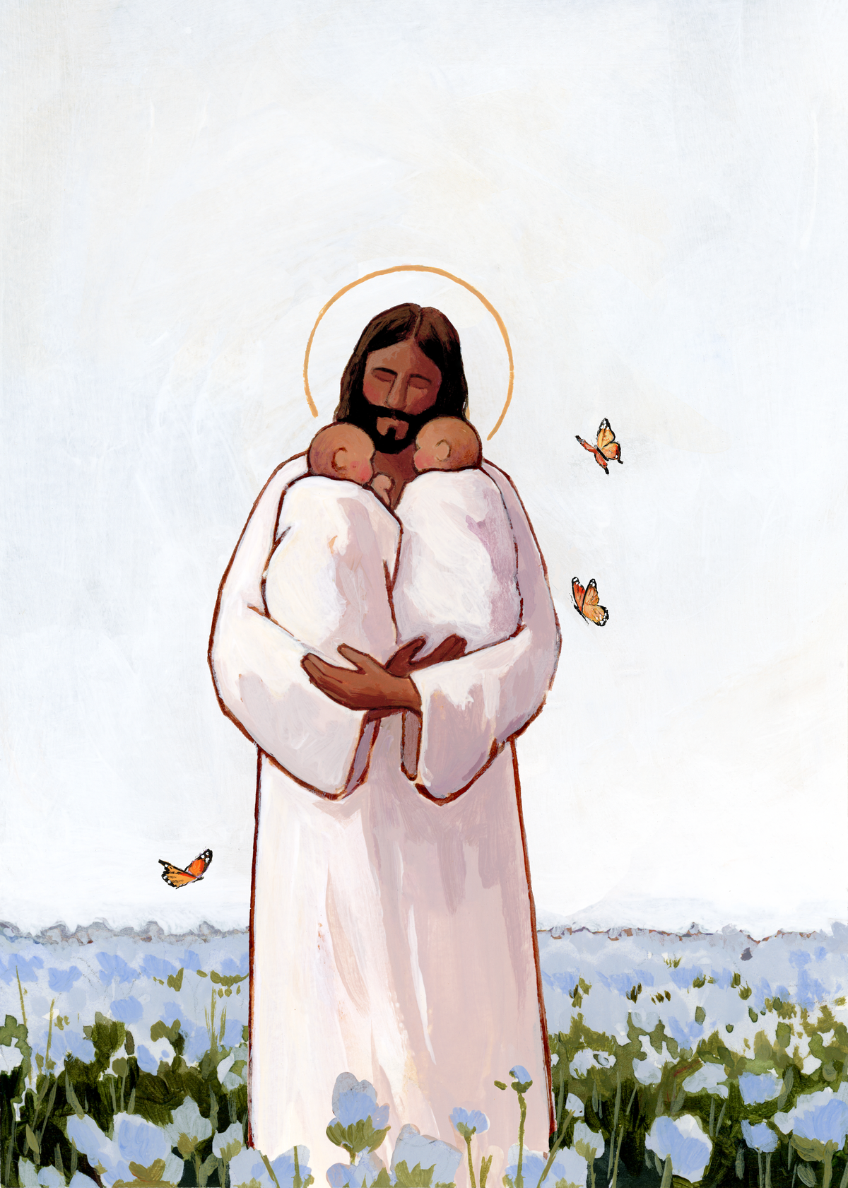 'In His Arms' Print