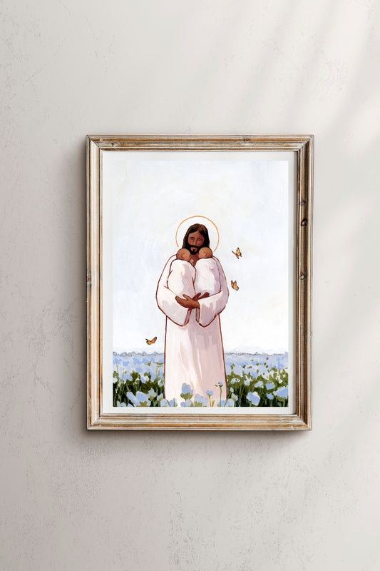 'In His Arms' Print