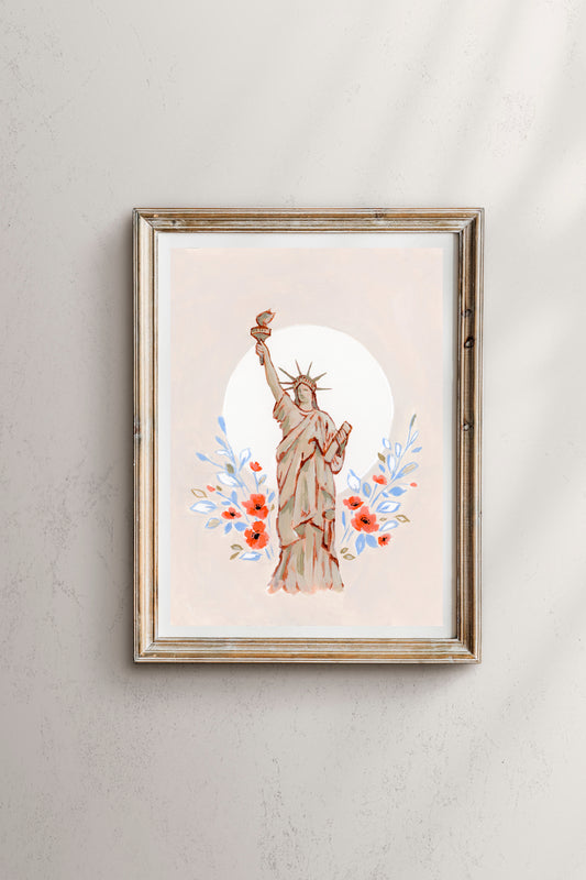 'Lady Liberty' Print