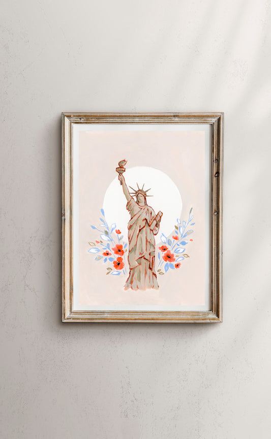 'Lady Liberty' Print