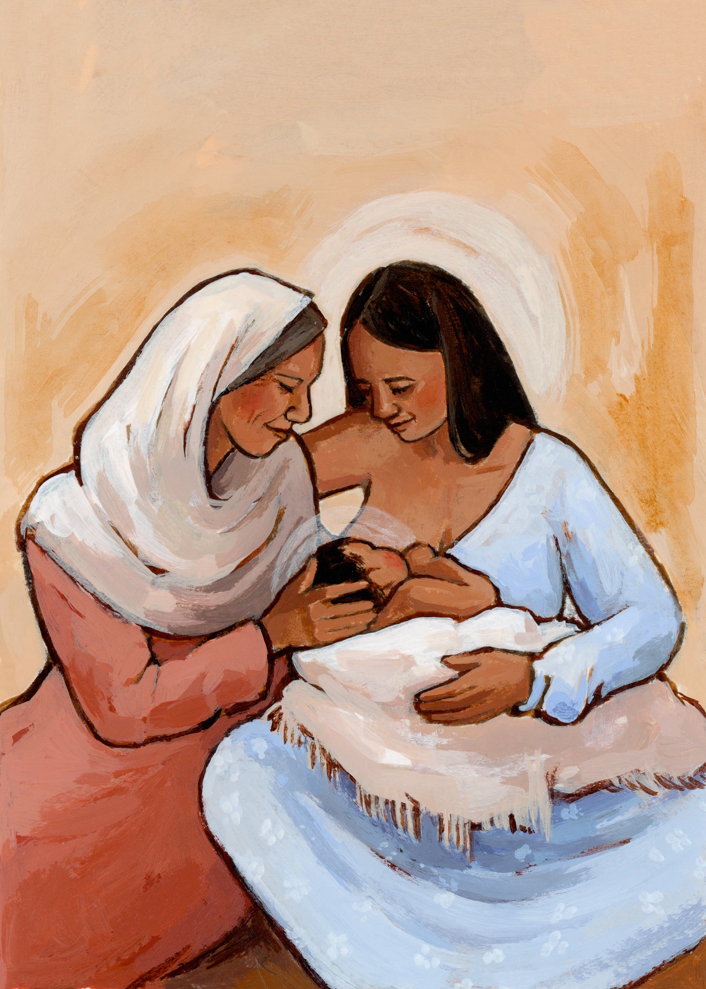 'A Learning Mother' Print