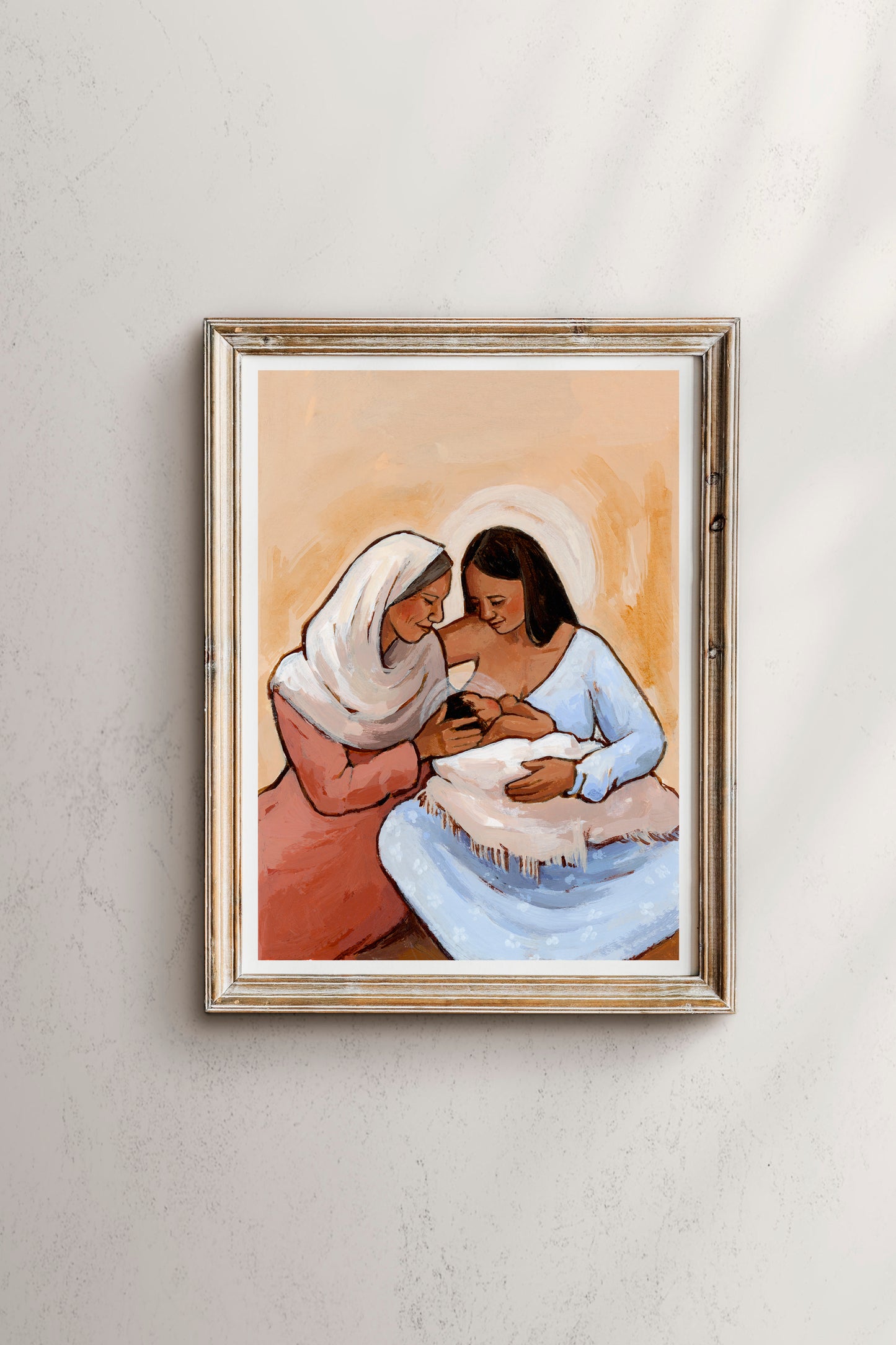 'A Learning Mother' Print