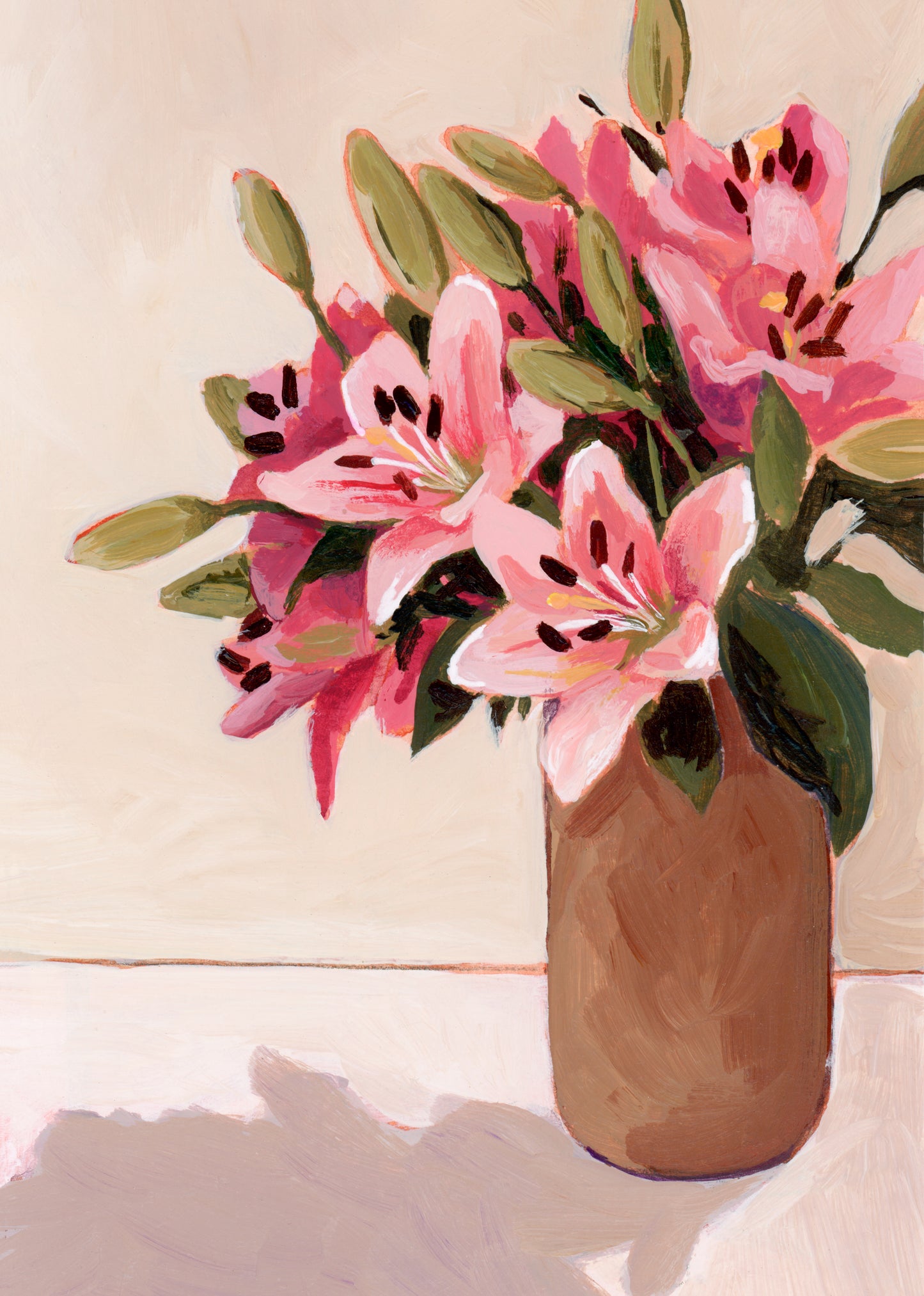 'Consider The Lilies' Print